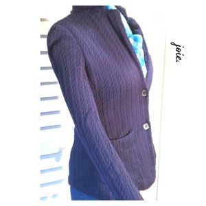 ❤️HP 08/10. Joie Navy Blue  Wool Sweater Blazer